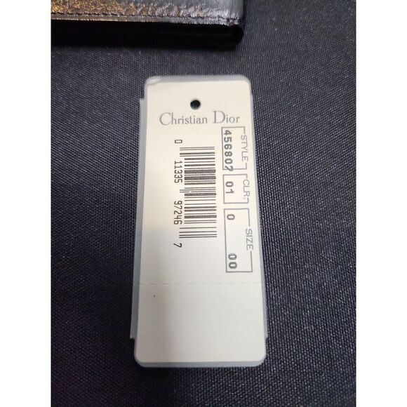 Christian Dior Vintage Black Leather Wallet - Picture 7 of 7